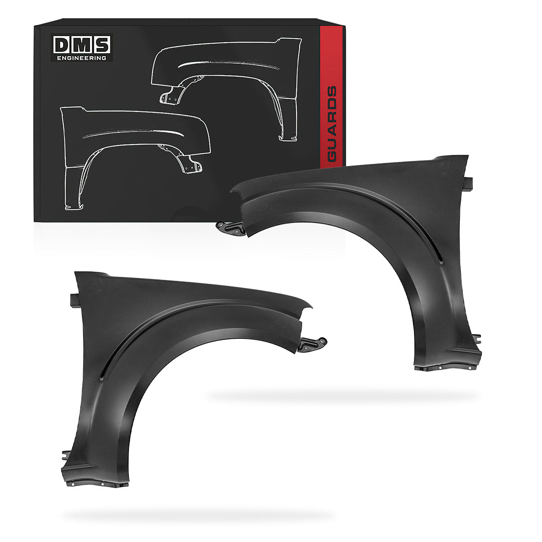 Nissan Navara D40 (2010 - 2015) Primed Front Guards LH + RH