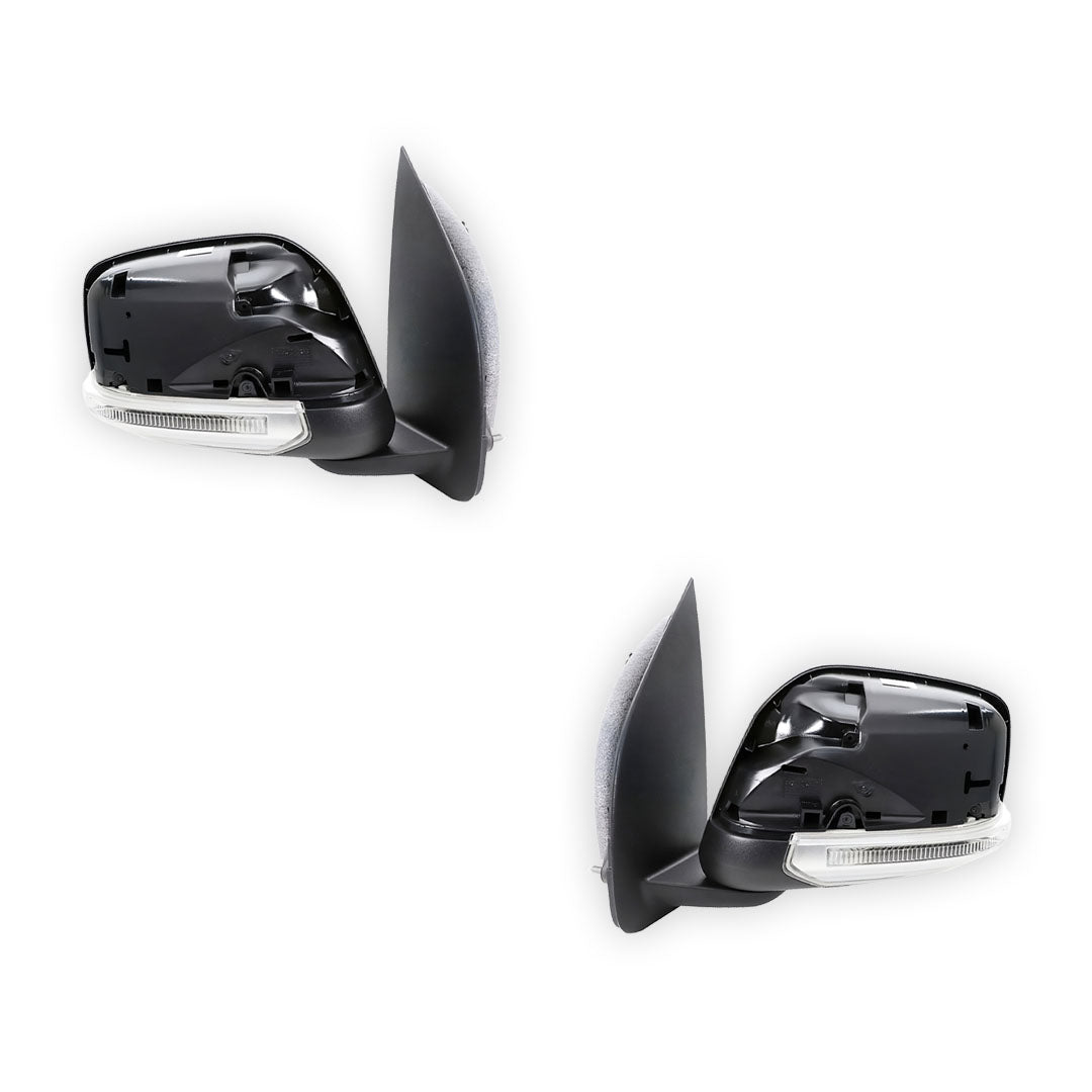 Nissan Navara D40 (2005 - 2015) Genuine Door Mirrors With Auto Fold LH + RH