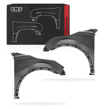 Nissan Qashqai J11 (2014 - 2022) Primed Front Guards LH + RH