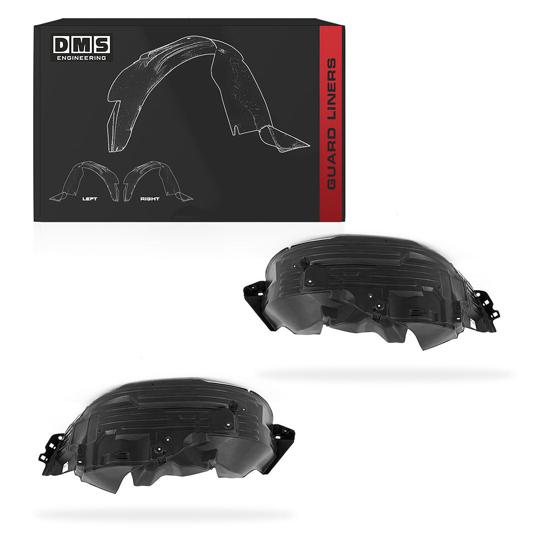 Nissan Navara D40 (2005 - 2010) Inner Guard Liners LH + RH