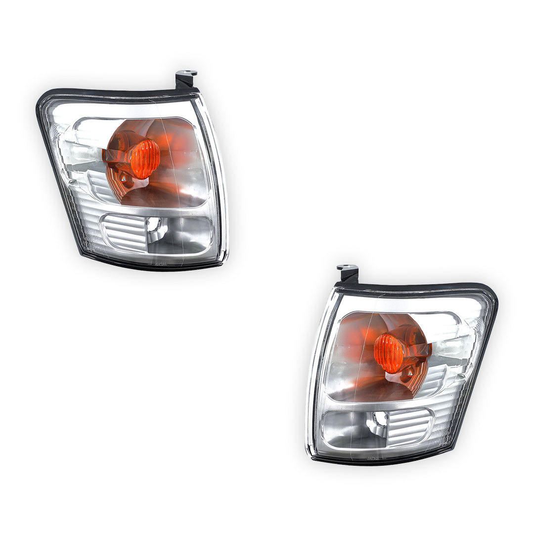 Toyota HiLux N60 (2001 - 2005) Genuine Clear Corner Lights LH + RH
