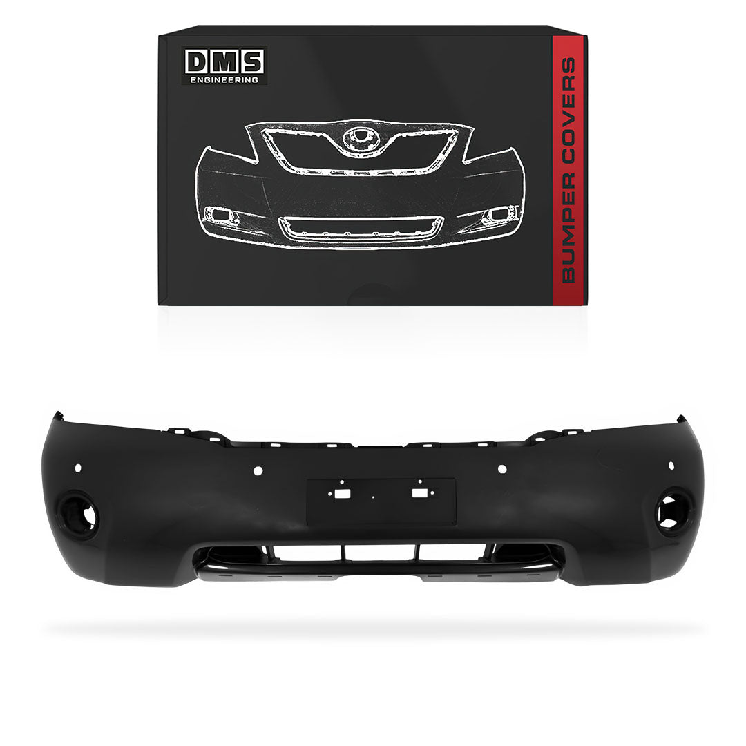 Nissan Patrol Y62 Wagon (2012 - 2017) Genuine Front Bumper Cover With Washer Hole 2 Sensor Holes