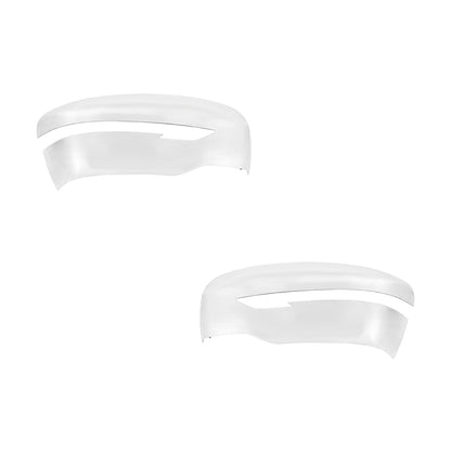 Nissan Navara D23 NP300 (2015 - 2021) Genuine Chrome Door Mirror Covers With Mirror Light LH + RH