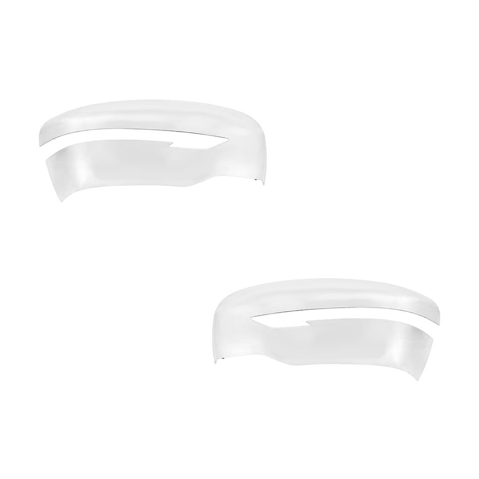 Nissan Navara D23 NP300 (2015 - 2021) Genuine Chrome Door Mirror Covers With Mirror Light LH + RH