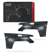 Toyota LandCruiser 70 Series (2007 - 2023) Genuine Guards with Flare Holes and Snorkel Holes LH + RH