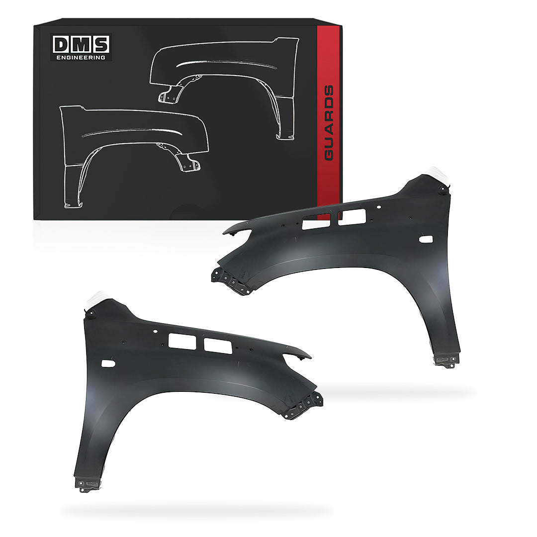 Toyota LandCruiser 200 Series (2007 - 2015) Genuine Guards Liners with Flasher Hole and Snorkel Holes LH + RH