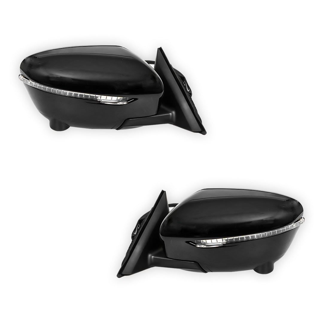 Nissan X-Trail T32 Series 1 (2014 - 2017) Primed Door Mirrors Assembly With Camera LH + RH