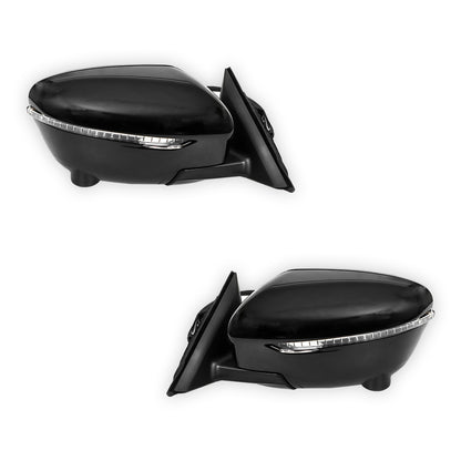 Nissan X-Trail T32 Series 1 (2014 - 2017) Primed Door Mirrors Assembly With Camera LH + RH