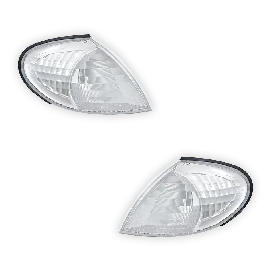 Nissan Pulsar N16 Sedan (2000 - 2003) Plastic Lens Corner Lights LH + RH