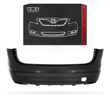 Nissan Qashqai J11 TI / TL (2014 - 2017) Genuine Rear Bumper Cover With Sensor Holes