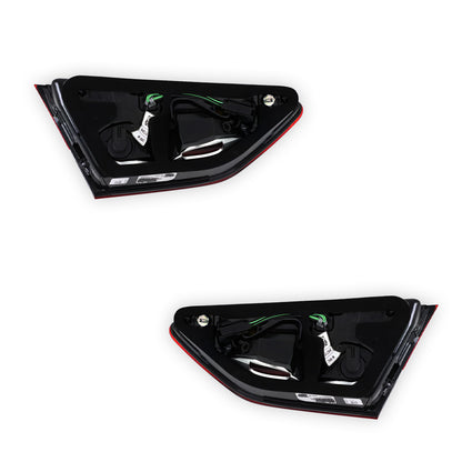 Holden Commodore ZB (2018 - 2020) Tinted Red Rear Garnish Tail Lights LH + RH