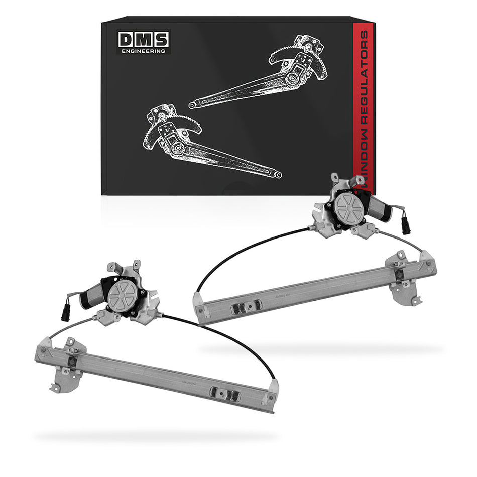 Nissan Navara D40 (2005 - 2015) Rear Window Regulators LH + RH