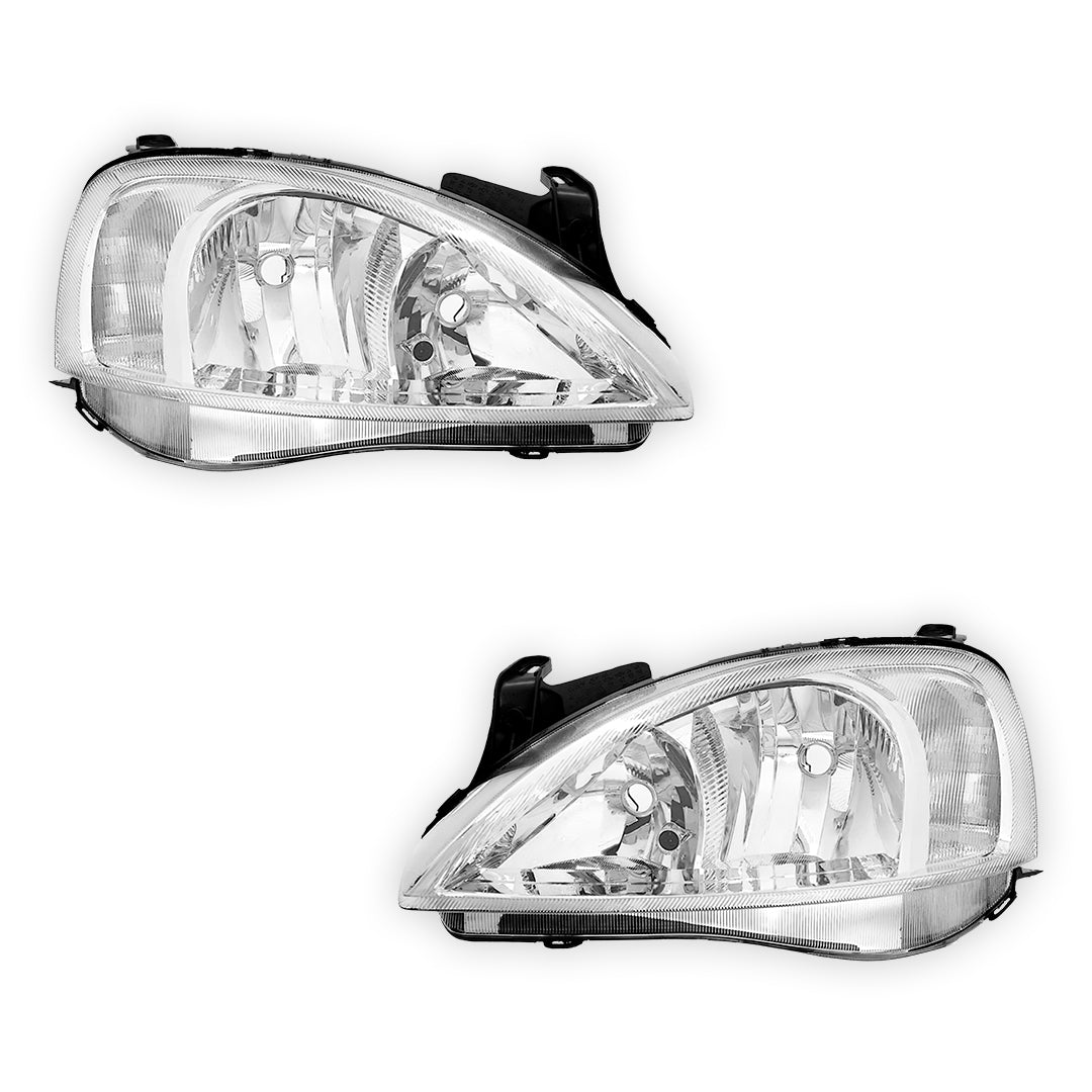 Holden Barina XC (2001 - 2003) OEM Style Headlights LH + RH