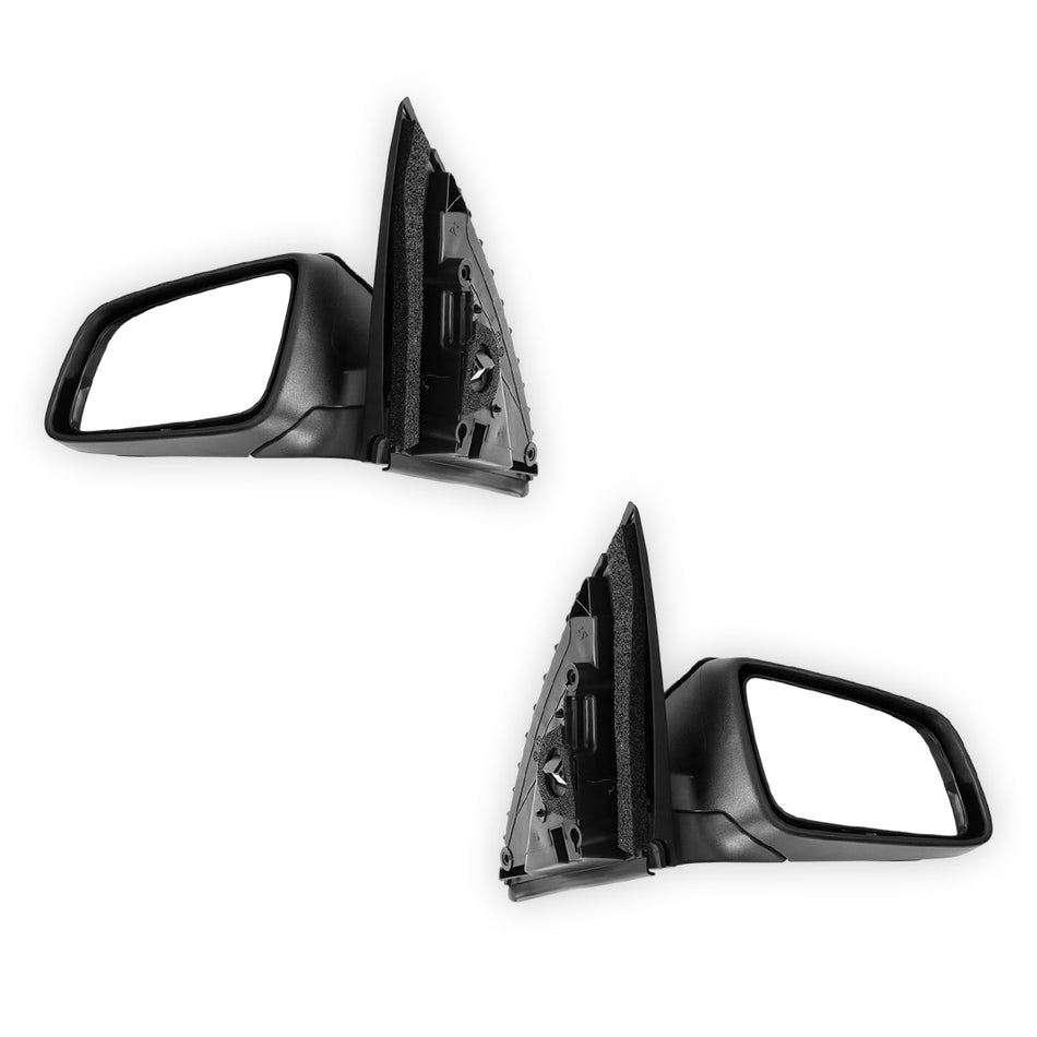 Holden Commodore VF (2013 - 2017) Electric Black Door Mirrors with Mirror Cover LH + RH