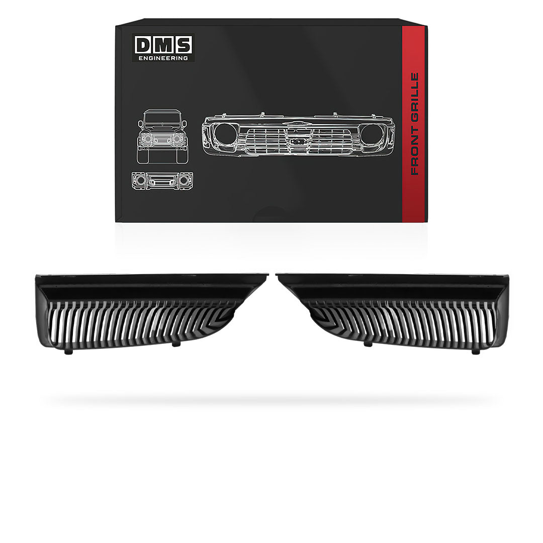 Holden Commodore VX / VU (2000 - 2002) Black Grille LH + RH