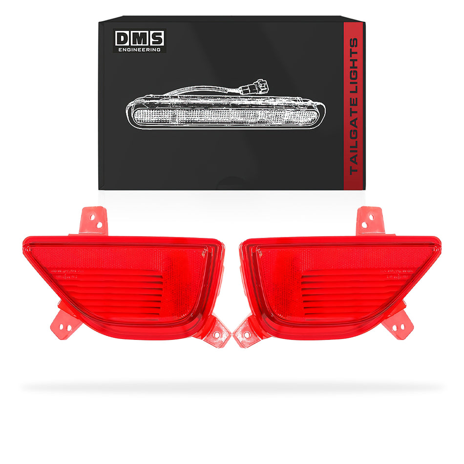 Holden Trax TJ (2016 - 2020) Rear Red Bumper Reflectors LH + RH