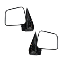 Holden Rodeo TF (1997 - 2003) Black Door Mirrors LH + RH