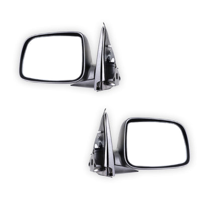 Holden Rodeo RA (2003 - 2008) Manual Black Door Mirrors LH + RH