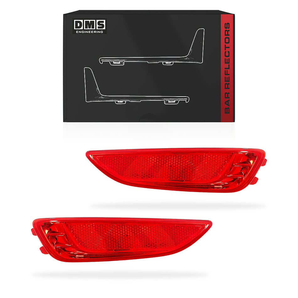 Hyundai Accent RB Hatchback (2011 - 2019) Rear Bar Reflectors LH + RH