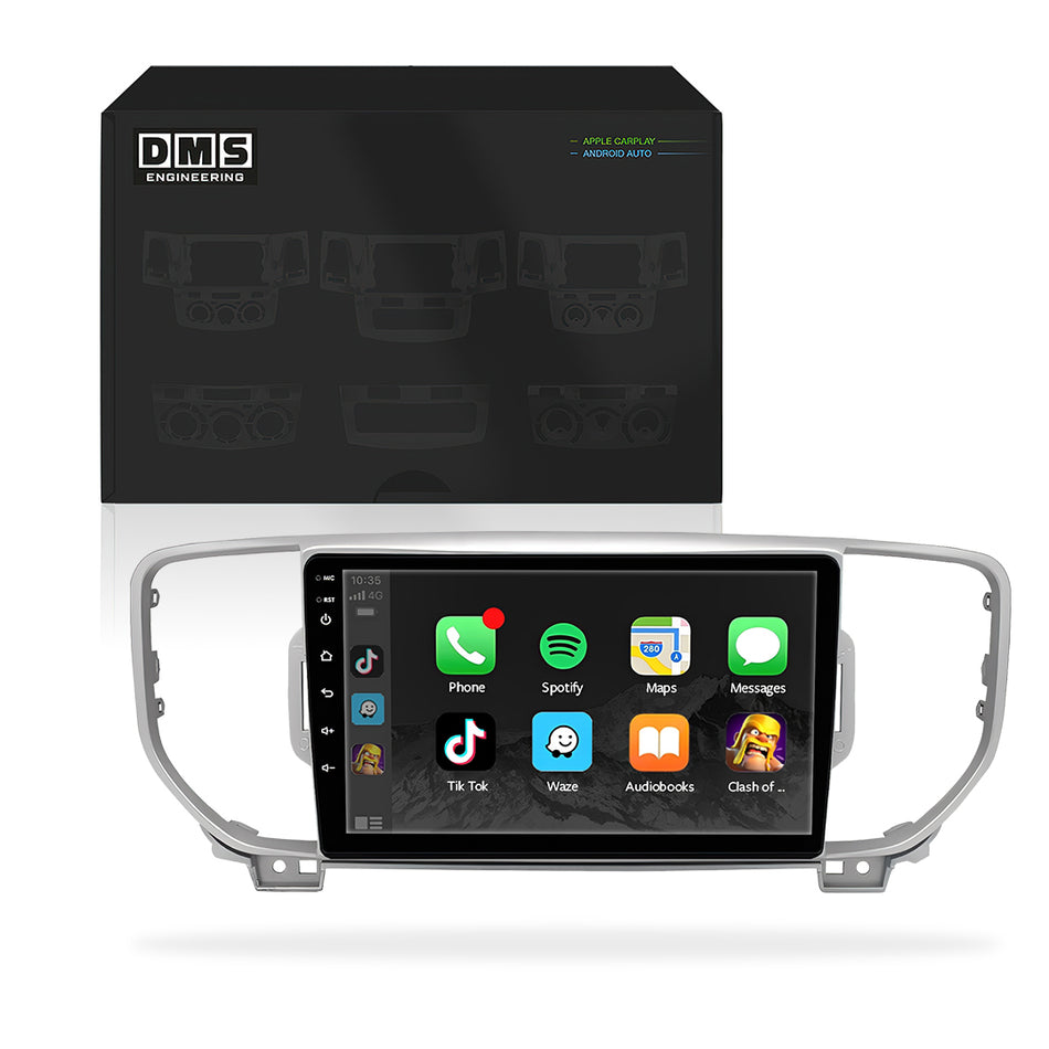 Kia Sportage QL (2016 - 2018) 9" 13.3" Wireless Android 15 Head Unit for Apple CarPlay / Android Auto