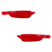 Ford Fiesta WT (2010 - 2013) Rear Red Bumper Light Reflectors LH + RH