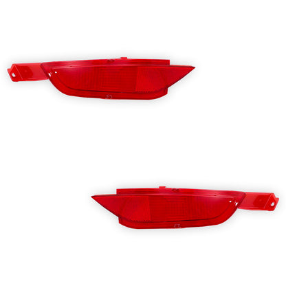 Ford Fiesta WS (2008-2012) Rear Red Bumper Light Reflectors LH + RH