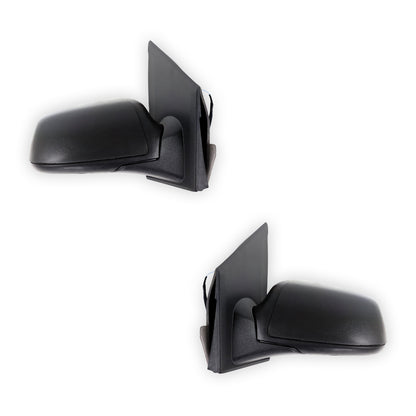 Ford Fiesta WQ (2005-2008) Black Door Mirror Cover LH + RH