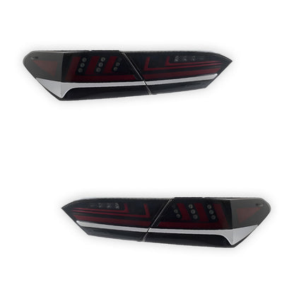 Toyota Camry XV70 (2018 - 2021) Red LED Dynamic Tail Lights LH + RH