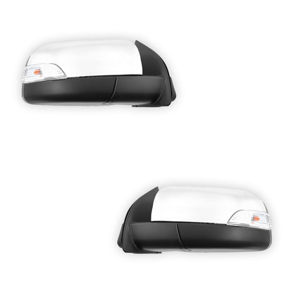 Ford Ranger PX MK3 (2018 - 2020) Chrome Door Mirrors 7 Pins LH + RH