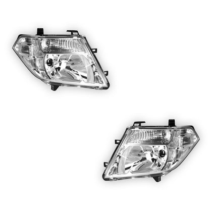 Nissan Navara D40 (2010 - 2015) Headlights No Xenon With Motor LH + RH