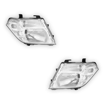 Nissan Navara D40 (2010 - 2015) Headlights No Xenon Without Motor LH + RH