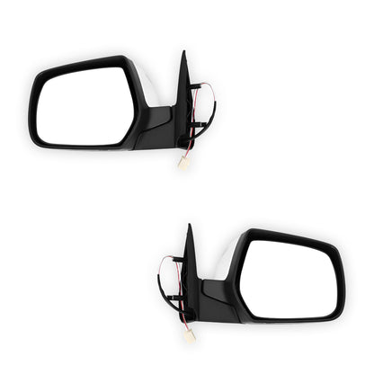 Ford Ranger PJ (2006 - 2009) Chrome Electric Door Mirrors LH + RH