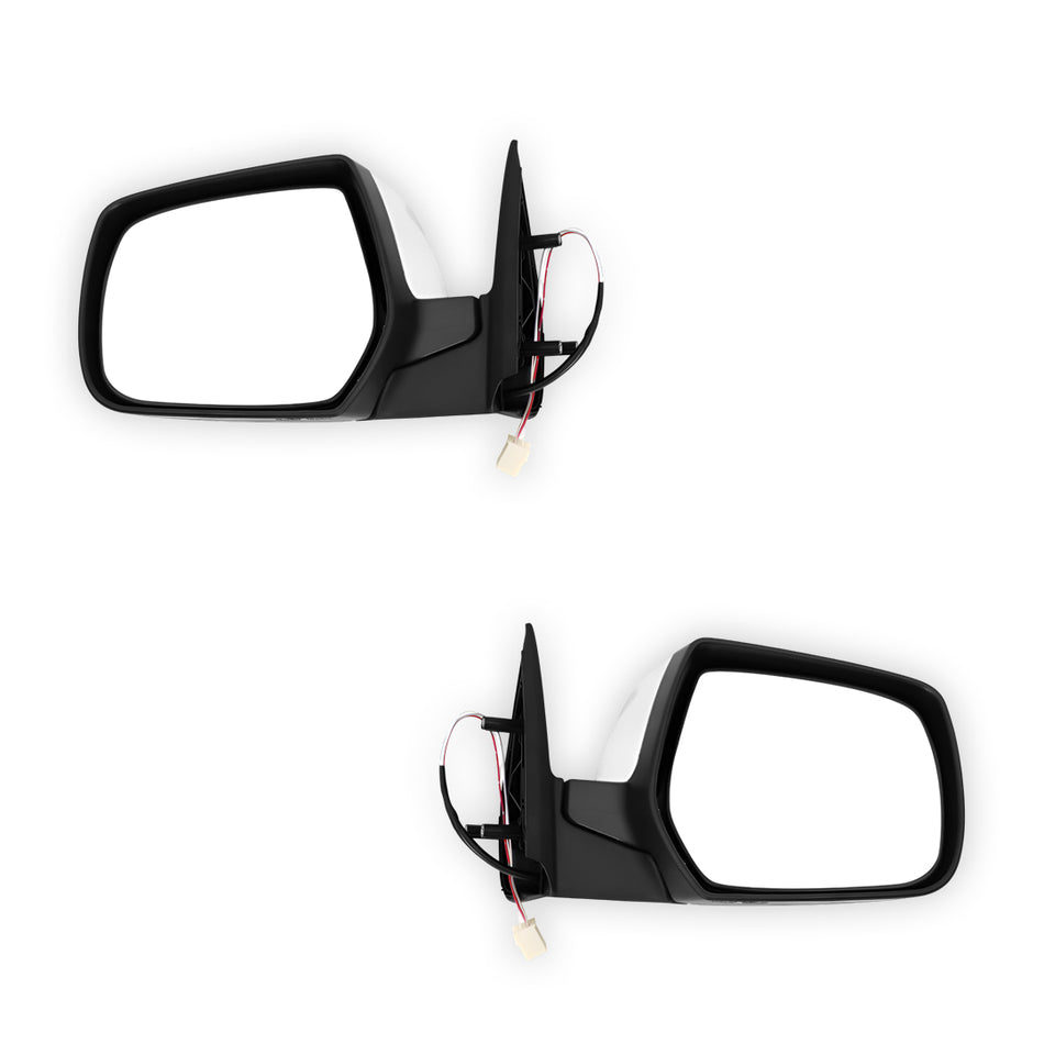 Ford Ranger PJ (2006 - 2009) Chrome Electric Door Mirrors LH + RH