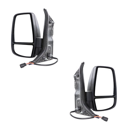 Ford Transit VH / VJ (2000 - 2006) Electric Short Arm, Clear Lens Door Mirrors LH + RH