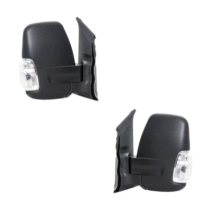 Ford Transit VH / VJ (2000 - 2006) Electric Short Arm, Clear Lens Door Mirrors LH + RH