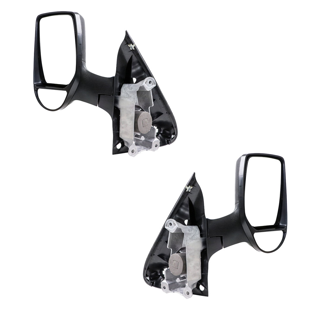 Ford Transit VH / VJ (2000 - 2006) Manual Van Black Short Arm Door Mirrors LH + RH