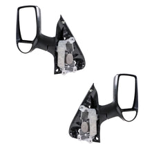 Ford Transit VH / VJ (2000 - 2006) Manual Van Black Short Arm Door Mirrors LH + RH