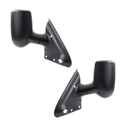Ford Transit VH / VJ (2000 - 2006) Manual Van Black Short Arm Door Mirrors LH + RH