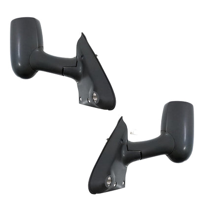 Ford Transit VH / VJ (2000 - 2006) Electric Black Long Arm Door Mirrors LH + RH