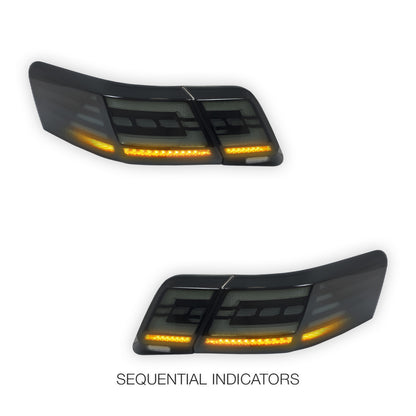 Toyota Camry XV40 (2006 - 2011) Smoked LED Sequential Tail Lights LH + RH