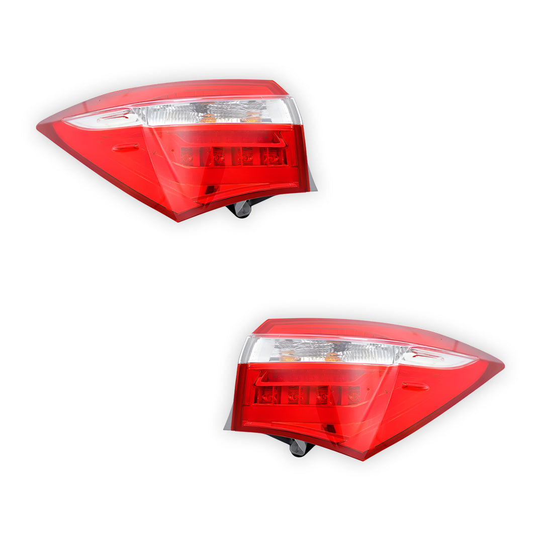 Toyota Corolla E170 / E180 (2012 - 2017) Smoked LED Sequential Tail Lights LH + RH