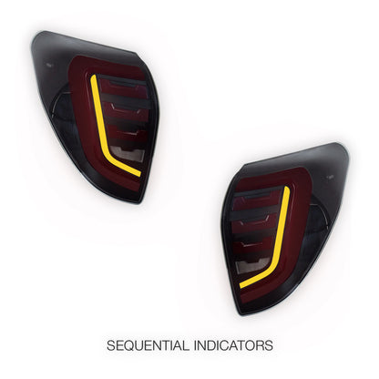 Toyota RAV4 XA30 (2009 - 2012) Smoked Sequential LED Tail Lights LH + RH
