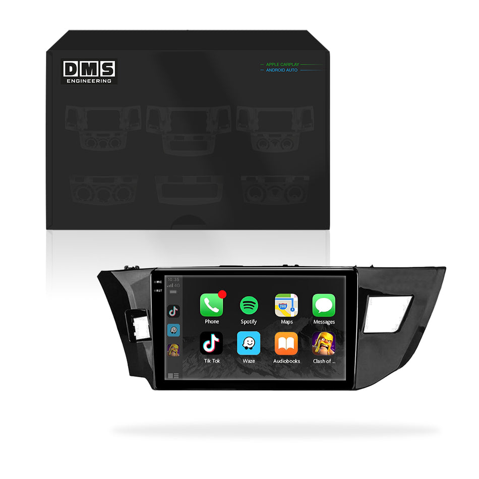 Toyota Corolla E160 / E170 / E180 (2013 - 2016) 9" Wireless Android 15 Head Unit for Apple CarPlay / Android Auto