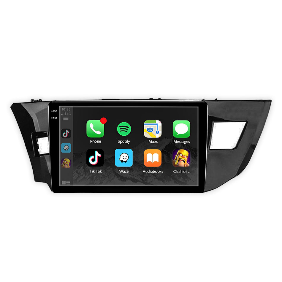 Toyota Corolla E160 / E170 / E180 (2013 - 2016) 9" Wireless Android 15 Head Unit for Apple CarPlay / Android Auto