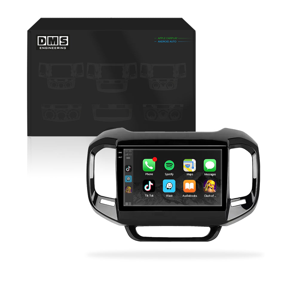 Fiat Toro (2016 - 2019) 9" Wireless Android 15 Head Unit for Apple CarPlay / Android Auto