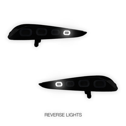 Toyota Supra A90 A91 (2019 - 2024) Smoked Sequential LED Tail Lights LH + RH