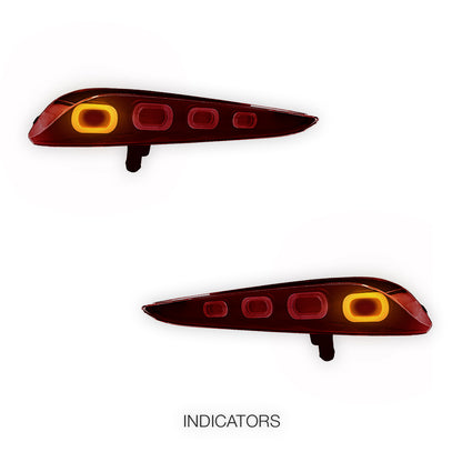 Toyota Supra A90 A91 (2019 - 2024) Red Sequential LED Tail Lights LH + RH