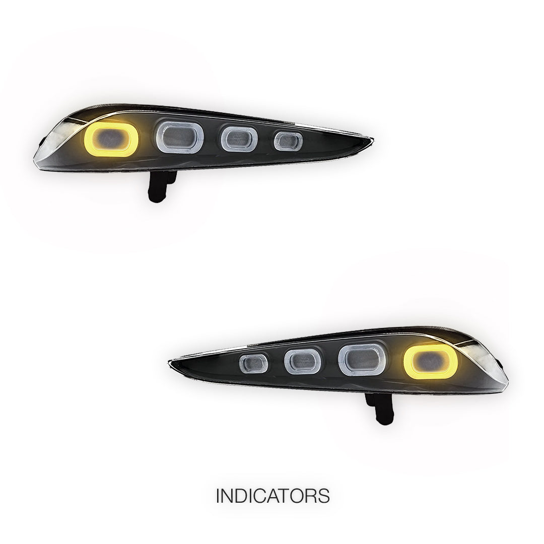 Toyota Supra A90 A91 (2019 - 2024) Clear Sequential LED Tail Lights LH + RH