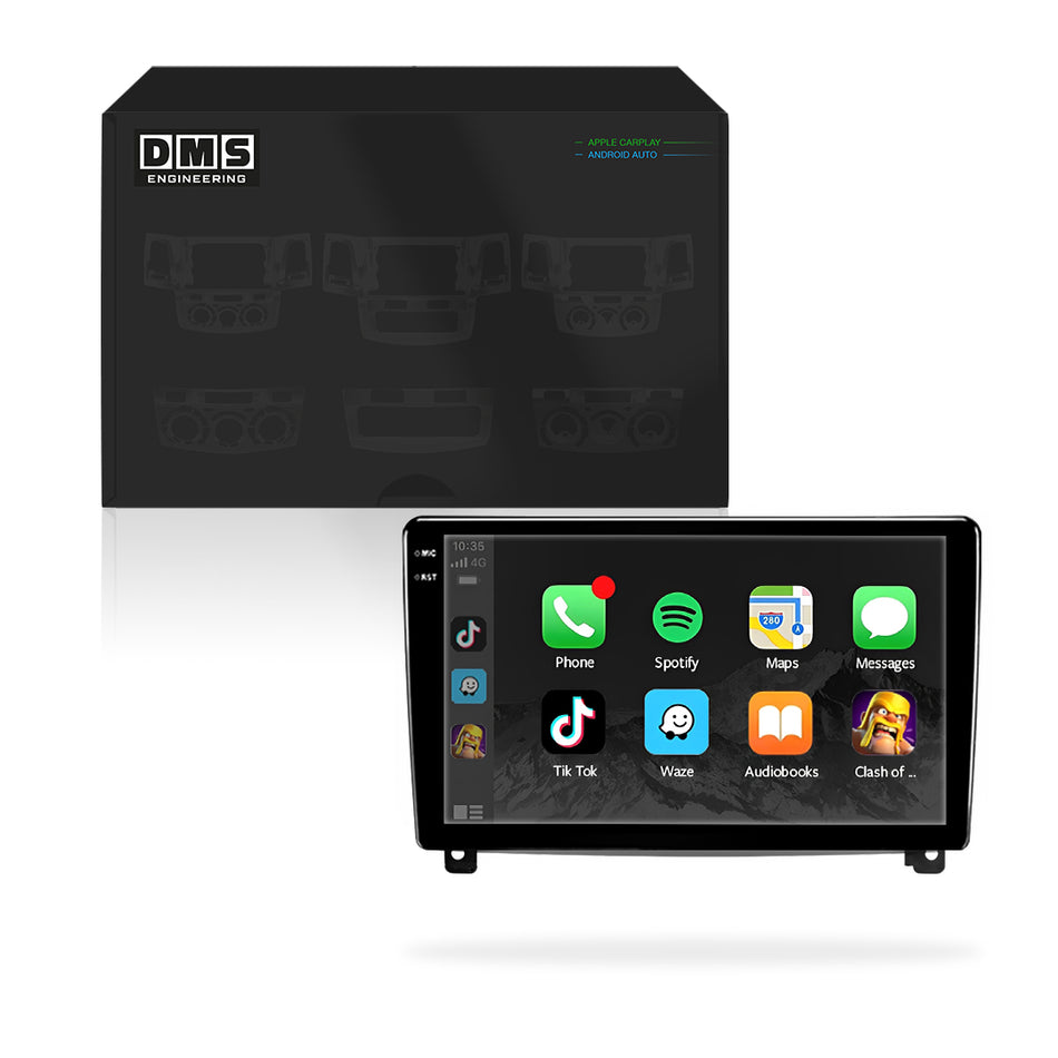 Peugeot 407 (2004 - 2011) 9" Wireless Android 15 Head Unit for Apple CarPlay / Android Auto