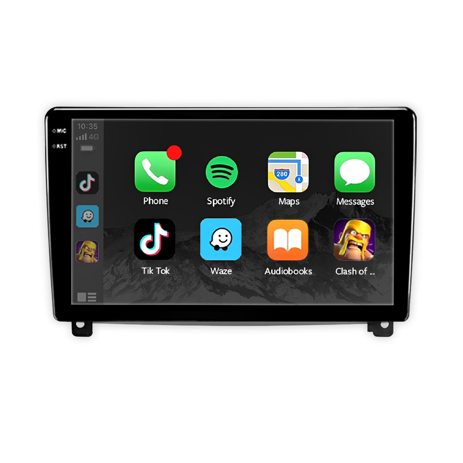 Peugeot 407 (2004 - 2011) 9" Wireless Android 15 Head Unit for Apple CarPlay / Android Auto